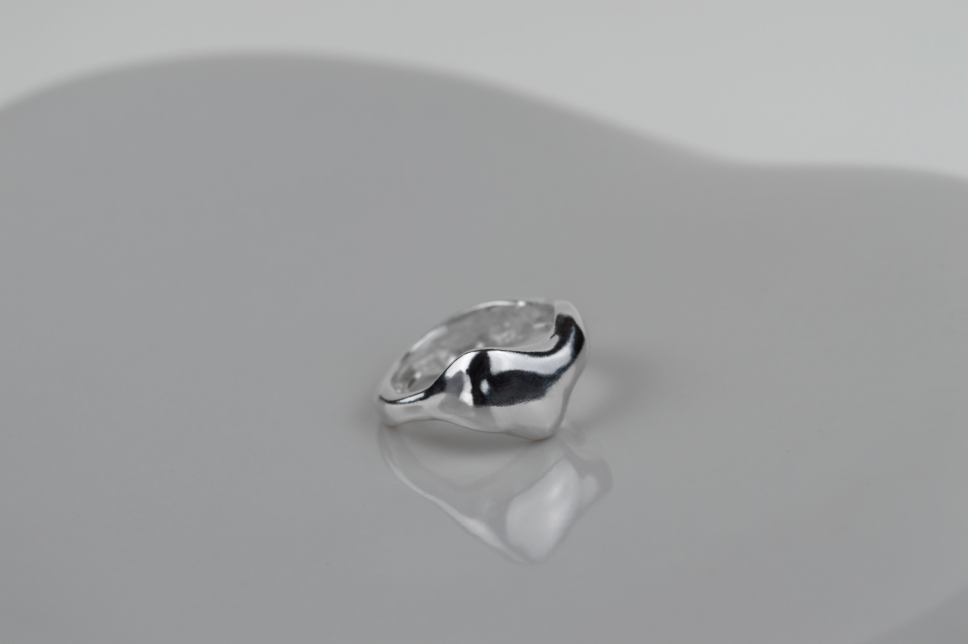 Ren Jewelry - Handcrafted silver 925 - Melt Plasmic Ring