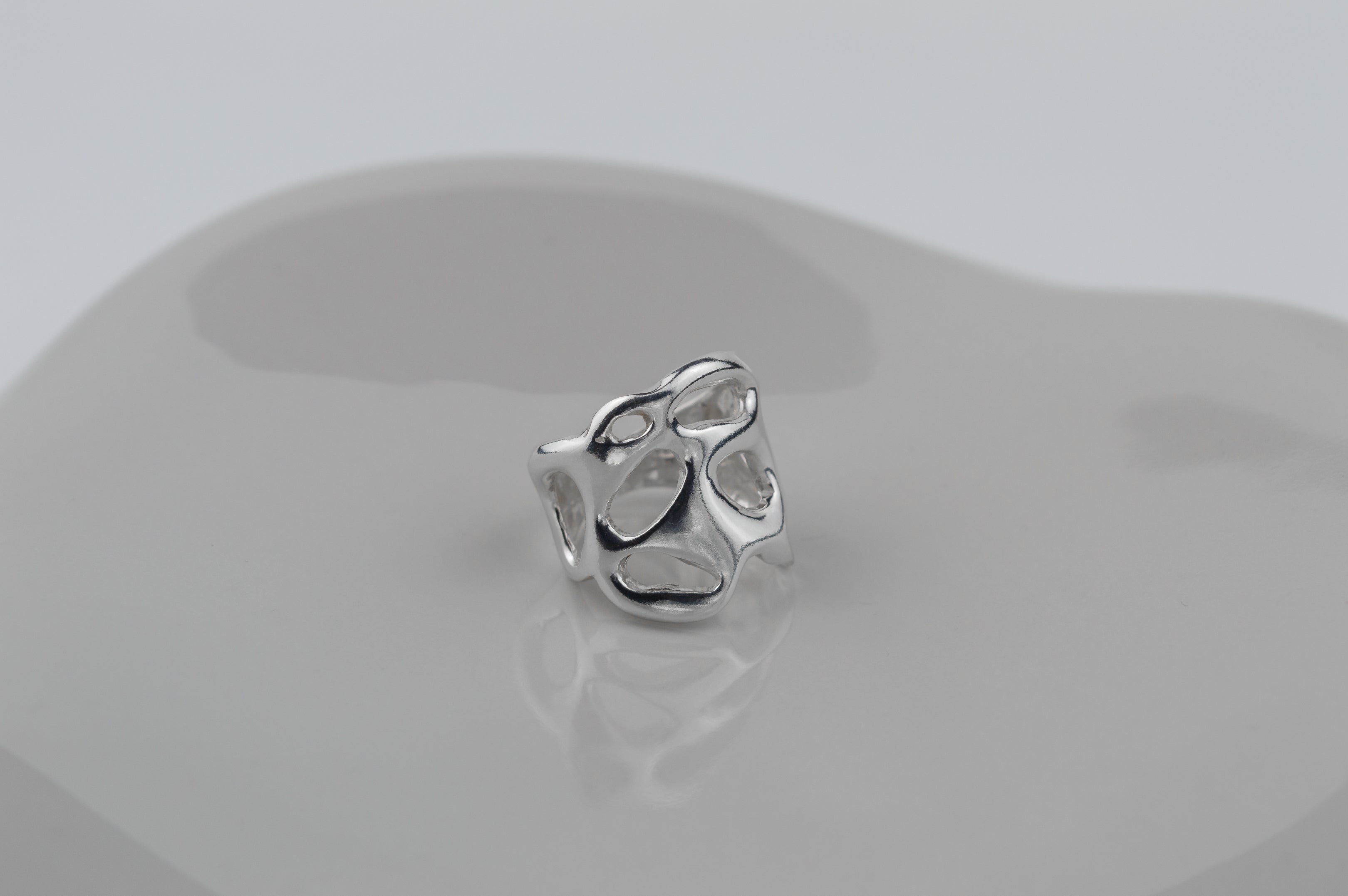 Ren Jewelry - Handcrafted Silver 925 - Melt Collection - Melt Nexus Ring
