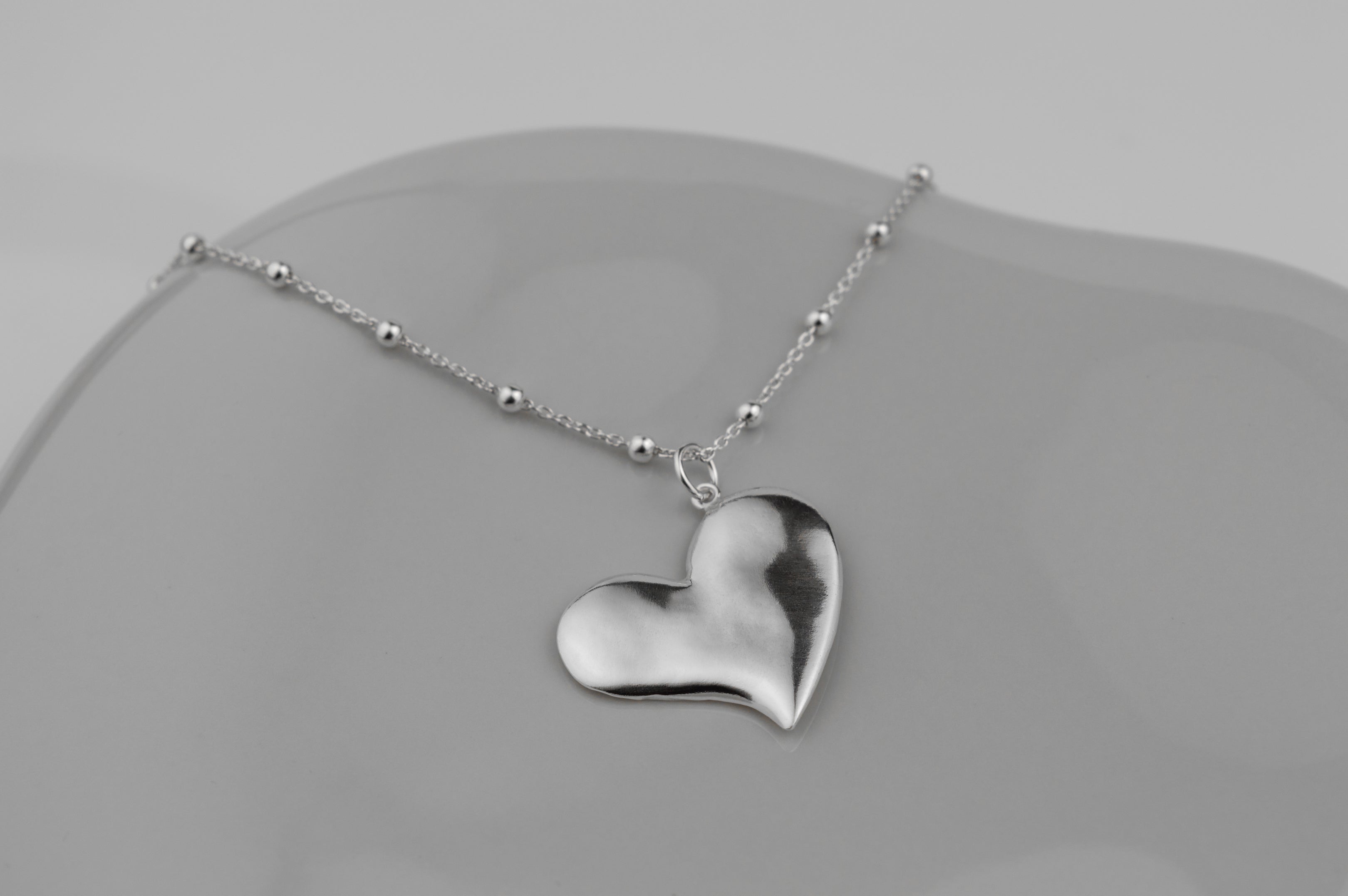 Ren Jewelry - Handcrafted Silver 925 - Melt Collection - Melt Heart Necklace