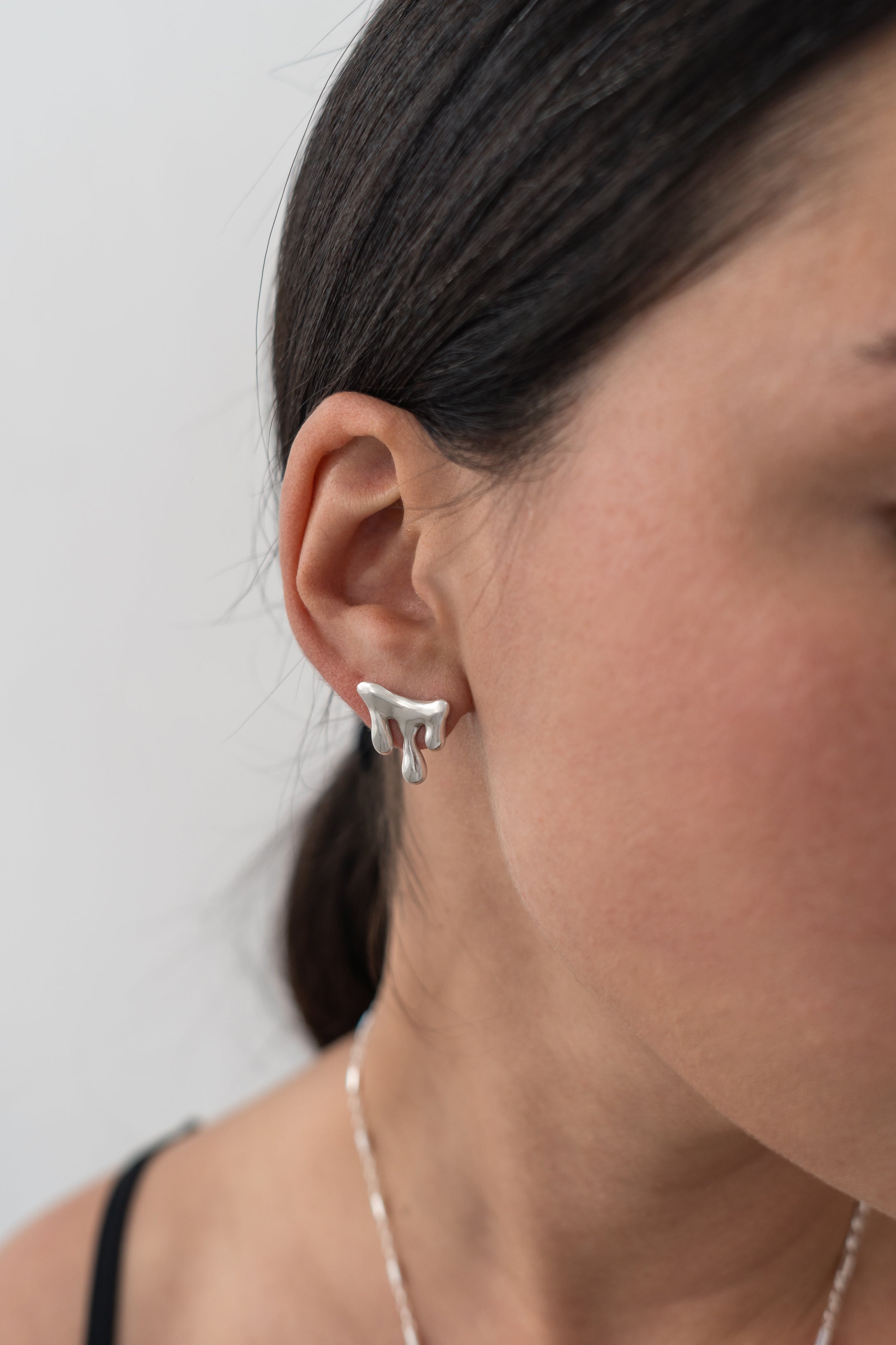 Ren Jewelry - Handcrafted silver 925 - Melt Drop Earrings