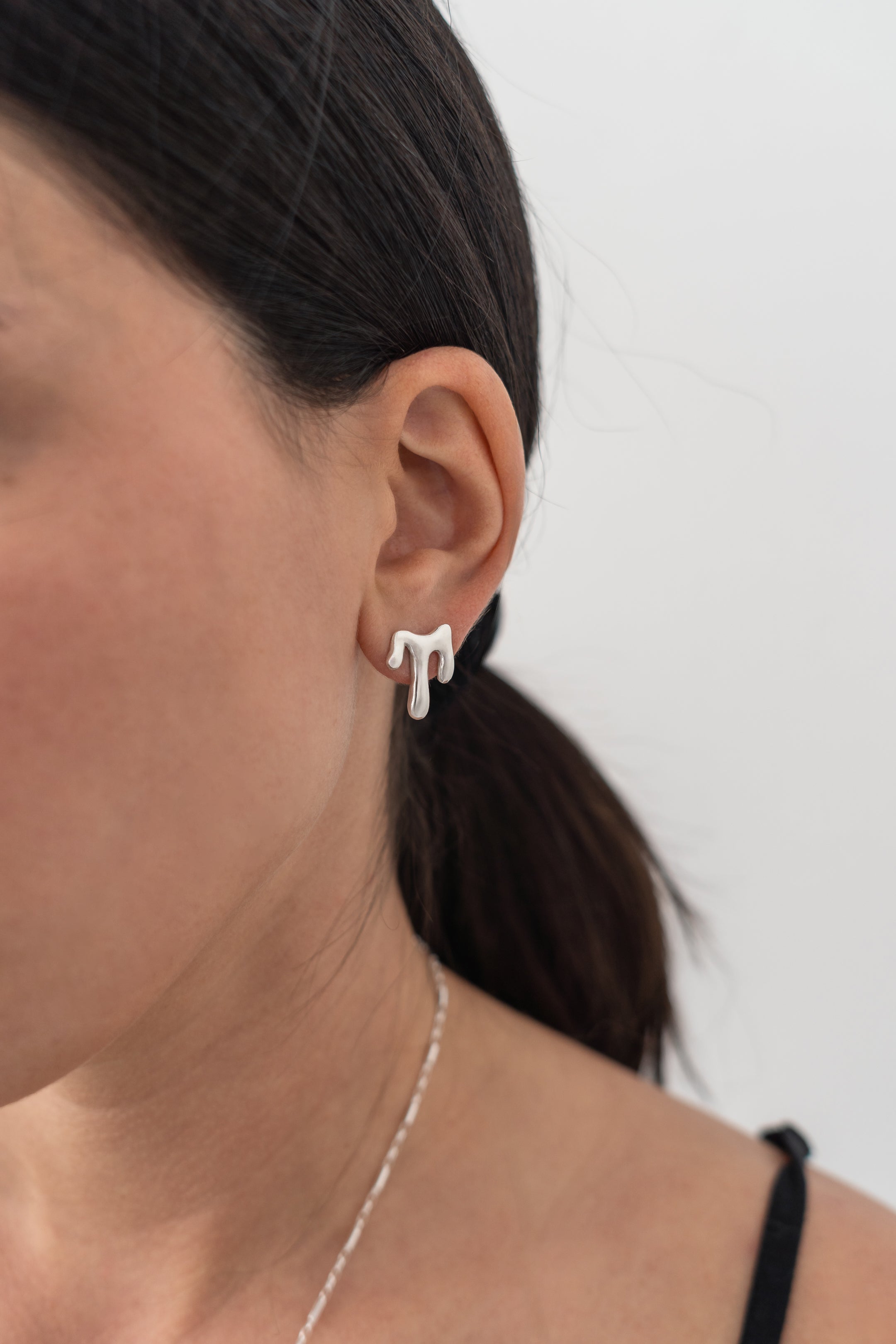 Ren Jewelry - Handcrafted silver 925 - Melt Drop Earrings