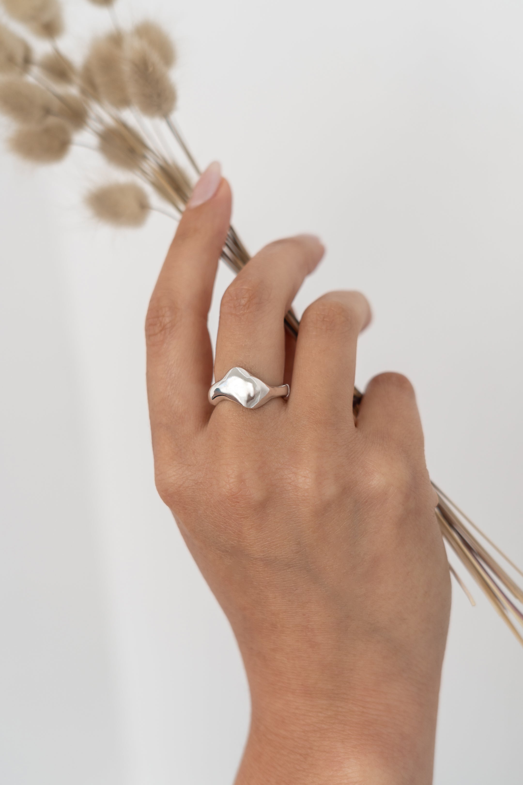 Ren Jewelry - Handcrafted silver 925 - Melt Plasmic Ring